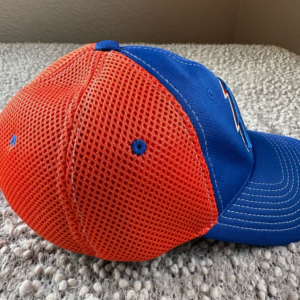 Zephyr Blue and Orange Cap - Picture 5 of 5